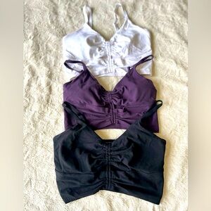 Athleta Cinch Longline Bra Bundle - Size Small A-C